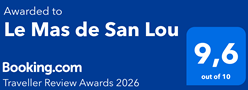 Award Booking Le Mas de San Lou