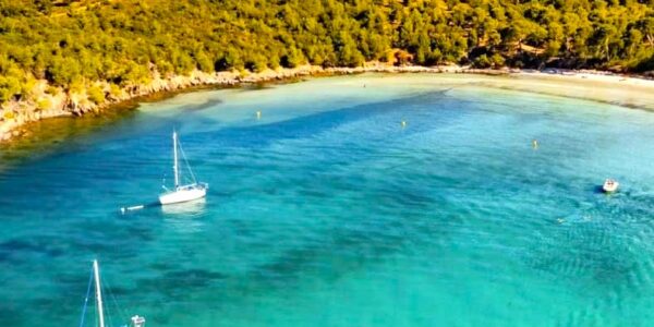 La baie de Bormes-les-Mimosas